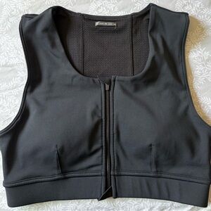 Oiselle Black Textured Fabric